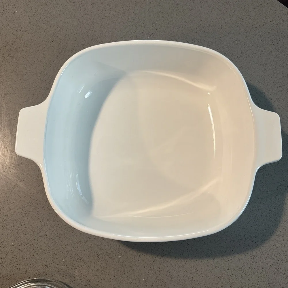 Vintage Corning Ware Blue Cornflower P-1-B  1 qt with Glass Pyrex Lid